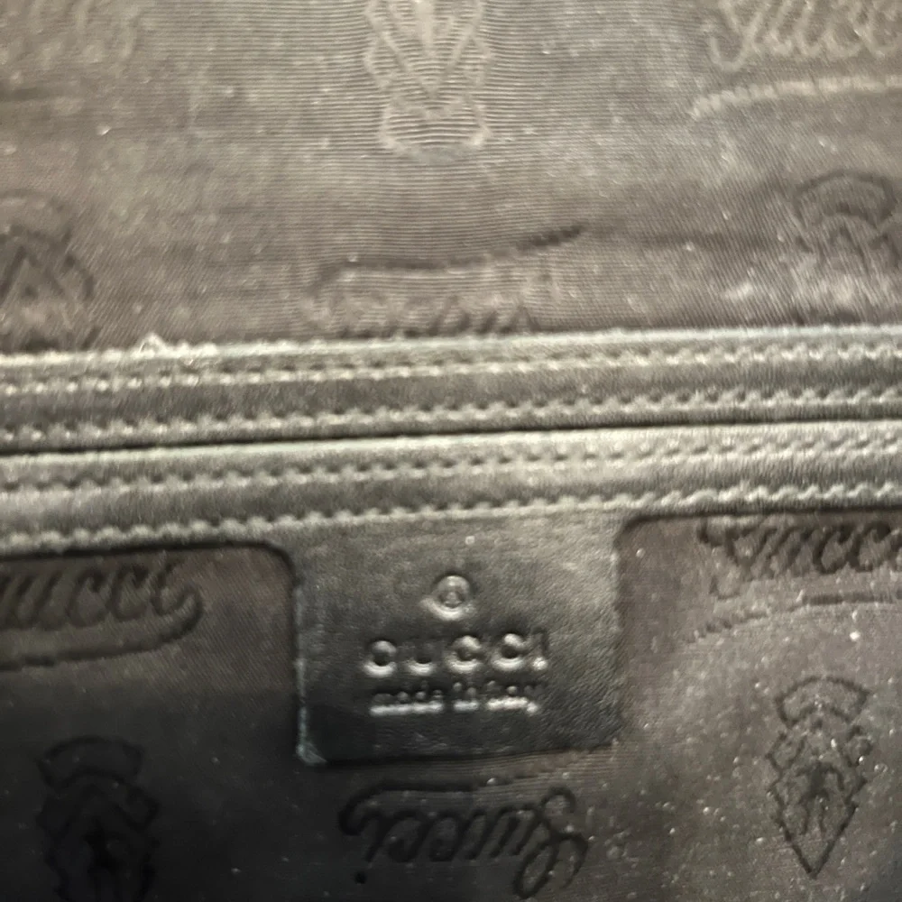 GUCCI Imprime Monogram Belt Bag Black - Picture 6 of 7